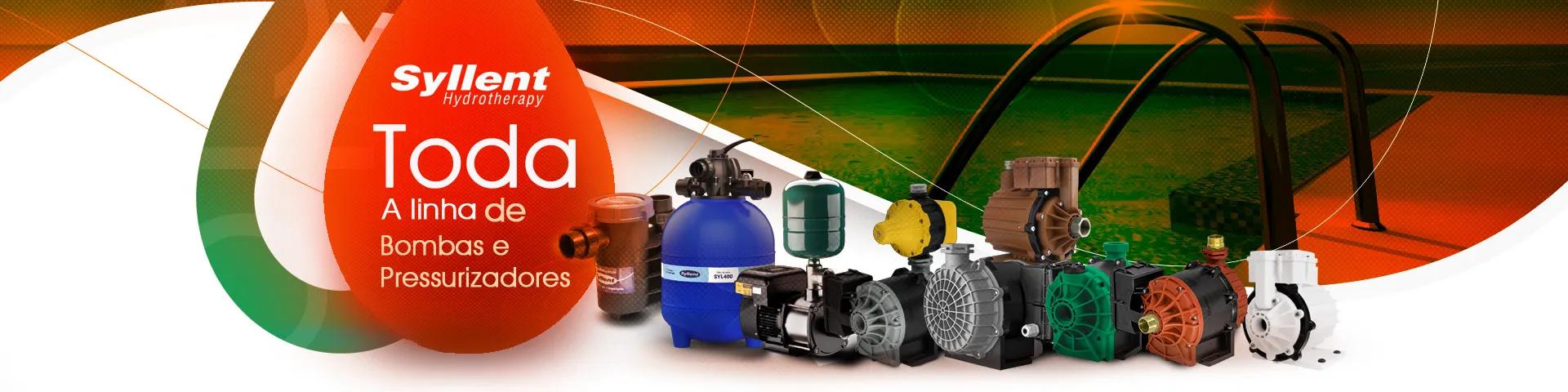 Syllent - Toda a linha de Bomba e Pressurizadores	