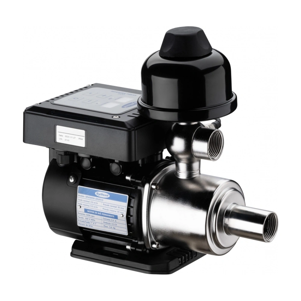 Bomba Pressurizadora 1/2 220 60/50Hz Inverter Press Eco - Syllent