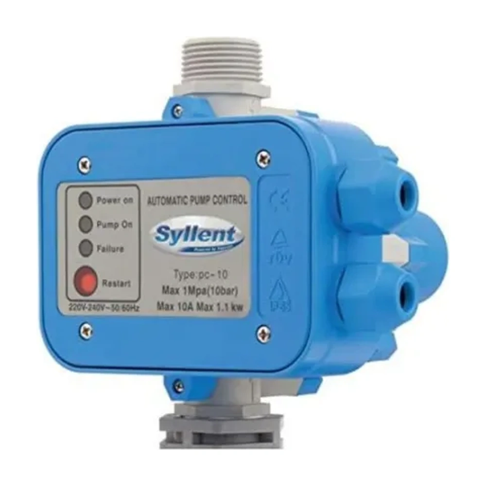 Controlador Eletrônico Pressão 10Bar Pressostato - Syllent